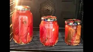 Kisela paparika bez kuvanja, bez knzervansa, Pickled paprika no cooking, no preservatives