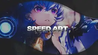 GFX - Speed Art - Ganyu Genshin Impact