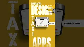Taxi App UI UX Design l Design Trends #shorts