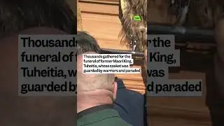 Second Māori queen crowned as her father is buried