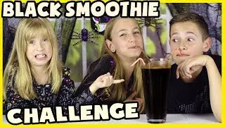 GIANT BLACK SMOOTHIE CHALLENGE!