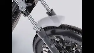 Honda Shadow VT1100c3 (Shaft) Front Fender strut #bobbercycle bobber chopper