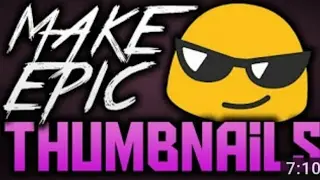 HOW TO MAKE CUSTOM YouTube THUMBNAILS!!!!!!!! 😬😬😬😬😬😬😬