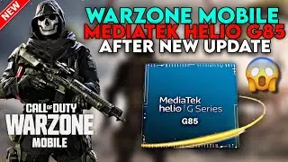 Warzone Mobile On Mediatek Helio G85 Processor! How Many FPS Can It Give ? 