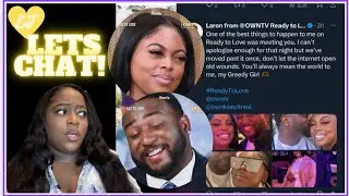 Ready To Love s9 Laron gives context on what happened with Mya 🧐