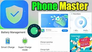 Phone Master App Update In tecno and Infinix Mobile | New Ui | Smart charger mode ! New features