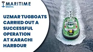 Tugboats built by Uzmar had a successful operation in Pakistan...