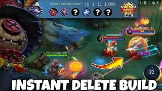 GODLIKE CYCLOPS ON A KILLING SPREE! CYCLOPS BEST BUILD 2023 MYTHICAL HONOR RANK | MOBILE LEGENDS