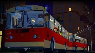 Как запустить ЗиУ-9 СМЕ /OneSkyVed trolleybuses place