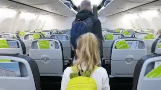 ВЛОГ 🇷🇺 Перелёт на самолете в Сочи S7 Boeing 737-800! Наше жилье 17.11.19
