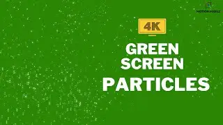 Green screen particles 4k | FREE 