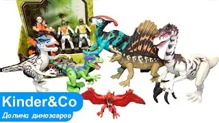 Обзор игрушек динозавров. Увлекательный рассказ о мире динозавров. Долина динозавров