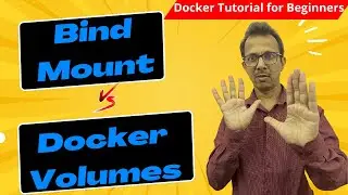 32-Bind Mount vs Docker Volumes | Docker Tutorial for Beginners (Hindi) |Learn Docker| Docker Course