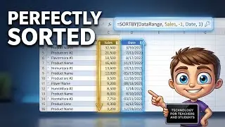 Unlock Excel Sorting Secrets with the SORTBY Function