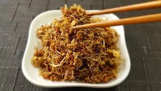 Stir-fried Dried Anchovies side dish(Myeolchi Bokkeum, 멸치볶음)