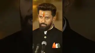Chirag Paswan Oath at Rashtrapati Bhavan #2024elections