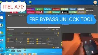 Itel A70 Frp bypass unlock tool /2025