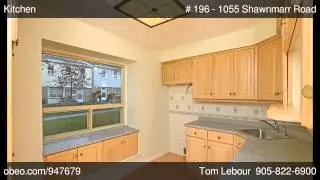 # 196 - 1055 Shawnmarr Road Mississauga ON L5H3V2