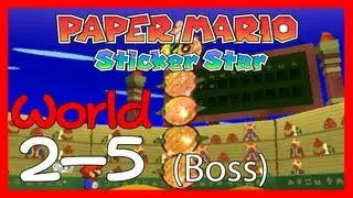 Paper Mario: Sticker Star - [W2-5 - Drybake Stadium]