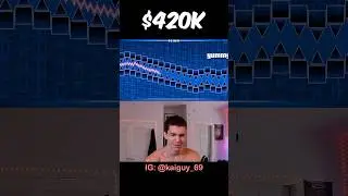 Geometry Dash MrBeast Challenge for $69k😱