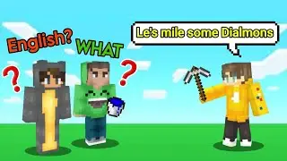 Crainer can't speak English