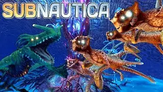 SAVING THE PLANET | Let's Play Subnautica Part 6 | Ending - Emperor Leviathan - Egg hatching - Prawn