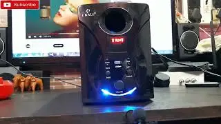 ikall 2.1 Home Theater Bass Test // Multimedia speaker bass test // Super Bass