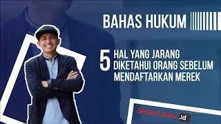 JURUS AMPUH CARA MENDAFTARKAN MEREK | #BAHASHUKUM
