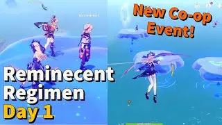 Trying out Genshin's New Coop Event - Reminiscent Regimen | Genshin Impact