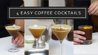 EASY Coffee Cocktails (Festive Edition)