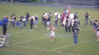 Star Spangled Banner- Christine Dee with West Rowan High School Marching Band