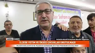 Pazarcık Belediyesi  İlçede yetim ve öksüz çocukları unutulmadı.