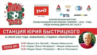 КОВЫЛКИНО. ЛОКОБОЛ – 2023 – РЖД. 24 ИЮНЯ. ПОЛЕ №1