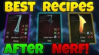 ALL UPDATED FORGE RECIPES! Best Weapons & Secret Armor Crafting (Roblox The Forge)