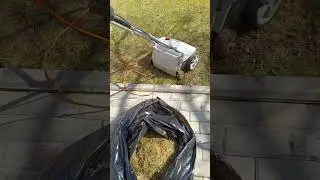 Аэрация и скарификация газона❗Грабли не нужны, поясница не отваливается! 6 соток в удовольствие🩷🩷🩷