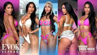 VIRGINIA SANHOUSE 8 Min SUPERCUT | Miami Swim Week 2024 | EVOKE Slow Motion 4K