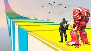 ХАЛКБАСТЕР ЖӘНЕ ВЕНОМ ҚАНША БАСПАЛДАҚҚА ШЫҒА АЛАДЫ? ҚАЗАҚША ЭКСПЕРИМЕНТТЕР ◆ GTA 5 ONLINE