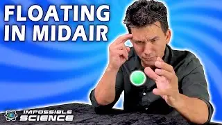 How To Float An Object in Midair?! Impossible Science At Home: The Coanda Effect | Episode 2