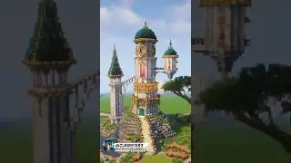Solemn Study, built with @Graysun.Builds & Vahaanmc #minecraft #minecraftguide