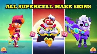 Brawl Stars | All Supercell Make Skins Unlocked