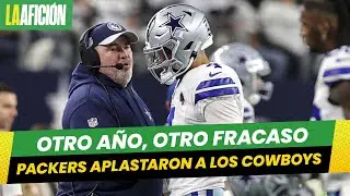 Dallas Cowboys suma otro fracaso en la NFL y acumulan 28 años sin jugar el Super Bowl