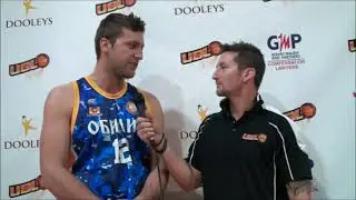 UBL TV talks to players in Round 2