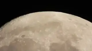 Luna gibbosa crescente del 15 ottobre 2024 ore 20.