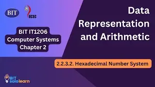 Data Representation and Arithmetic : 2.2.3.2. Hexadecimal Number System