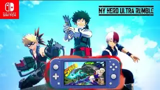 My Hero Ultra Rumble might be the BEST BR on the Switch - Nintendo Switch Lite Gameplay