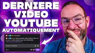Lien AUTOMATIQUE dernière vidéo YOUTUBE
