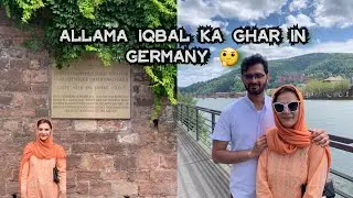 Allama Iqbal Residence in Germany | Heidelberg's old Bridge  | City walk 4k