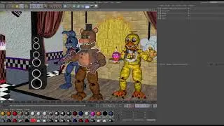 {C4D/FNAF} Animating!)