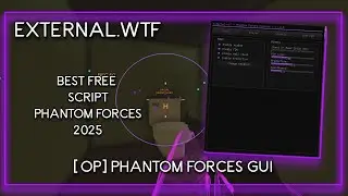 [OP] Roblox Phantom Forces AIMBOT SCRIPT GUI | SPEEDHAX ESP GUN DROP VISUALS - FREE PASTEBIN 2025
