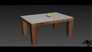 3Ds Max Tutorial - Making of Table.